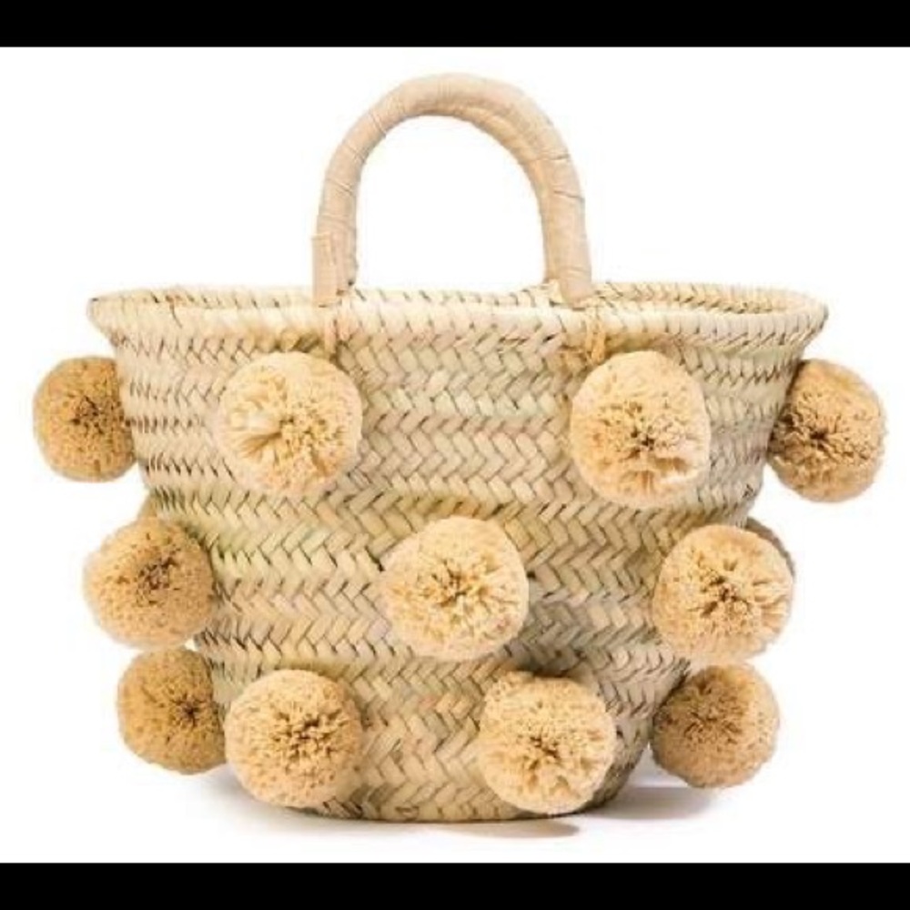 Stylish Tan Pom-Pom Women Bag